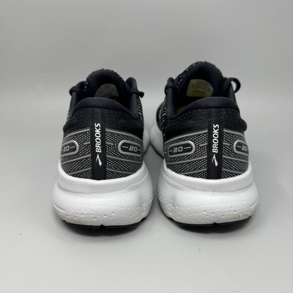 Mens Brooks Glycerin 20 Running Shoes Sz 9 Used Black 1103821D059 Black Mesh main image 5